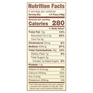 Raos Pizza Fire Roasted Vegetable 12/20.6 Oz [UNFI #57052]