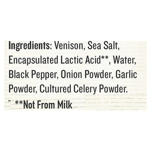 Epic Venison, Sea Salt+Pepper 8/4/1.3 OZ [UNFI #69654]