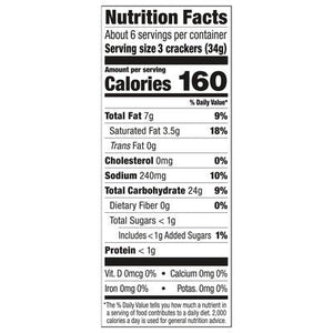 Glutino Table Crackers Gf 12/7 OZ [UNFI #33248]