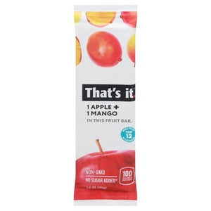 Thats It Apple & Mango Fruit Bars 12/1.2 OZ [UNFI #27831]