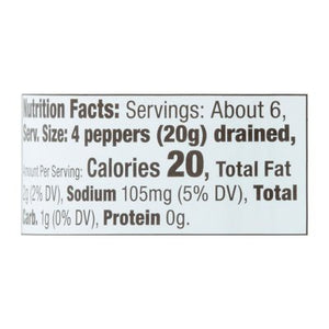 Delallo Calabrian Chile Peppers 6/6 Oz [UNFI #39931]