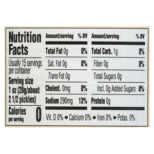 OG2 Woodstock Kosher Baby Dill 6/24 OZ [UNFI #37036]