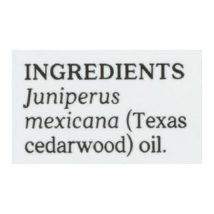 Aura Cacia Ess Oil Cedarwood .5 OZ [UNFI #55346] T
