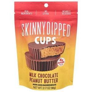 Skinnydipped Milk Chocolate Pnut Btr Cup 10/3.17 OZ [UNFI #39110]