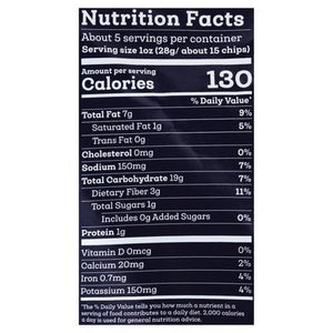 Siete Sea Salt Tortilla Chips 12/5 OZ [UNFI #16955]