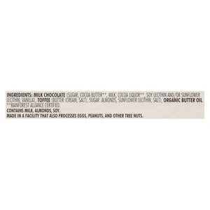 Chocolove Choc Bar Toffee Almond 12/3.2 OZ [UNFI #30178]