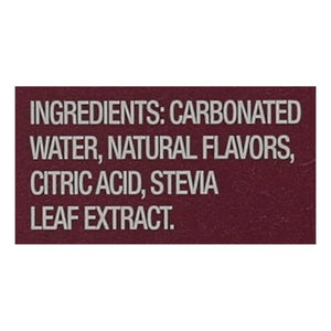 Zevia Black Cherry Soda 2/12/12 Oz [UNFI #86331]