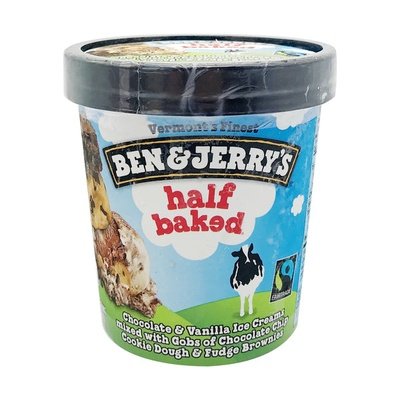 B&J Half Baked Icrm 8/PINT [UNFI #74761]