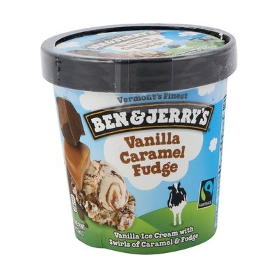 Ben & Jerrys Vanilla Caramel Fudge 8/Pt [UNFI #74771]