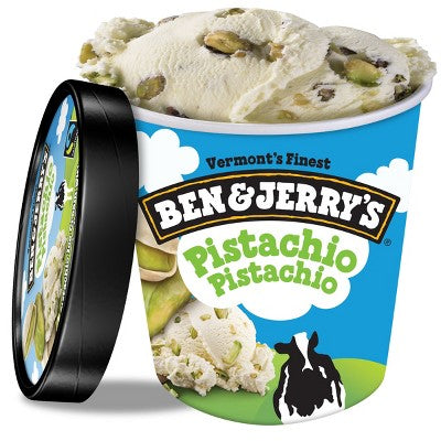 Ben & Jerrys Pistachio Pistachio 8/Pt [UNFI #74767]