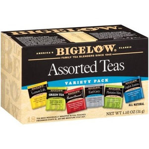 Bigelow 6 Asst Teas 6/18 BAG [UNFI #28237]