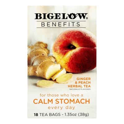 Bigelow Gngr Pch Stomach 6/18 BAG [UNFI #24403]