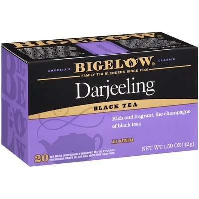 Bigelow Darjeeling Blend 6/20 BAG [UNFI #28256]