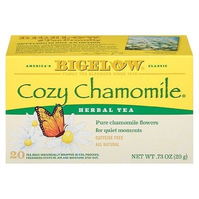 Bigelow Cozy Chamomile Tea 6/20 BAG [UNFI #28253]