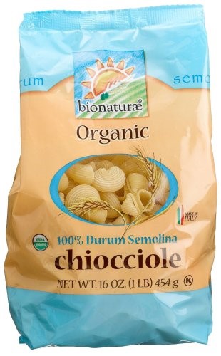 OG1 Bionat Chiocciole 12/16 OZ [UNFI #05604]