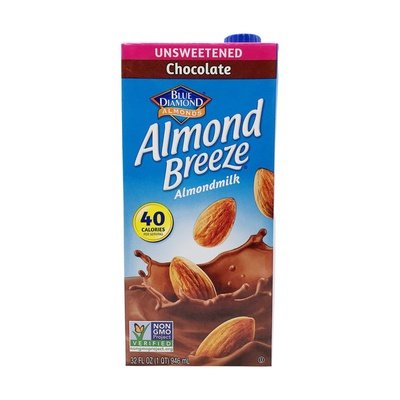 Alm Brz Alm Mlk Choc Uns  12/32 OZ [UNFI #20122]