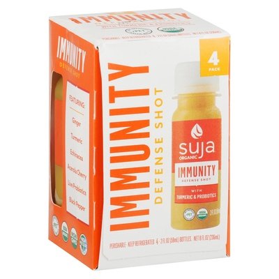 Suja Immunity Defense Wellness Shot 4/4/2 Oz [UNFI #41510]
