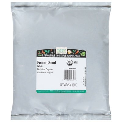 OG2 Frontier Fennel Seed Whole 1 LB [UNFI #28389]