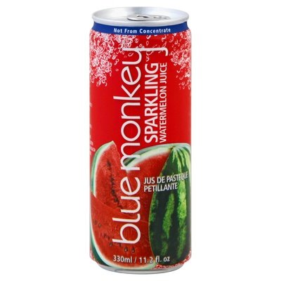 Blue Monkey Sparkling Watermelon Juice 12/11.2OZ [UNFI #18734] T