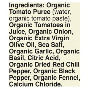 Muir Glen Spicy Arrabiata Sauce 12/23.5 Oz [UNFI #9837]