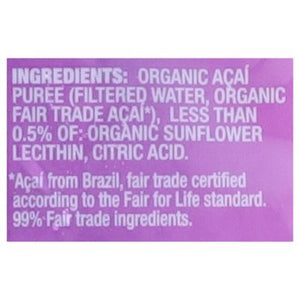 OG2 Sambazon Pure Acai, 4pk 10/4/100GRM [UNFI #66824]