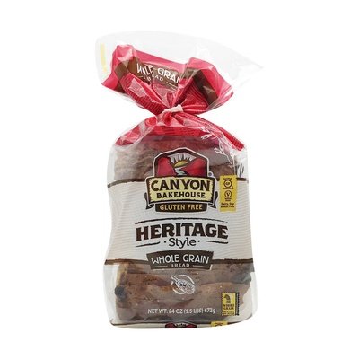 Canyon Bakehouse Heritage Whl Grain 6/24 OZ [UNFI #71005]