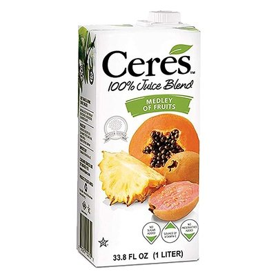 Ceres Medley Of Fruit 12/1 Ltr [UNFI #23790]
