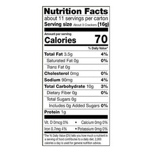 Miltons Olive Oil / Sea Salt 8/6 Oz [UNFI #21773]