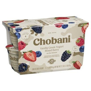 Chobani Vanilla Mixed Berry 6/4/5.3 Z [UNFI #02106]