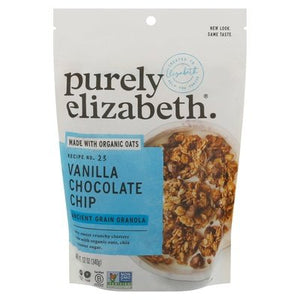 OG3 Purely Elizabeth Vanilla Chocolate Chip 6/12 OZ [UNFI #65705]