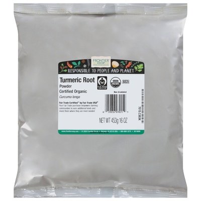OG2 Frontier Turmeric Root Grnd Ft 1 LB [UNFI #01189]