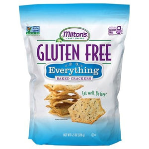 Miltons Gluten Free Everythng Bkd Crckr 12/4.5 OZ [UNFI #37681]