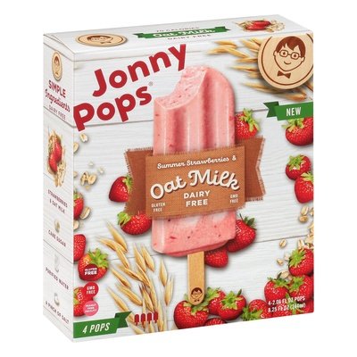 Jonnypops Strwbry 4 Pack 6/8.25 OZ [UNFI #78537]