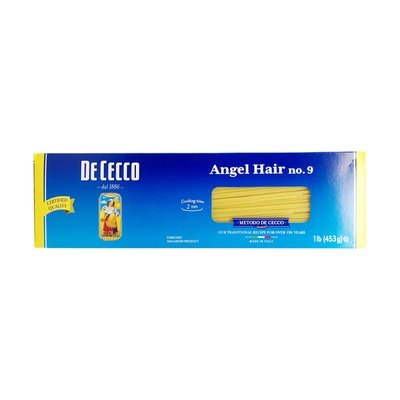 Dececco Angel Hair #9 20/16 OZ [UNFI #08083]