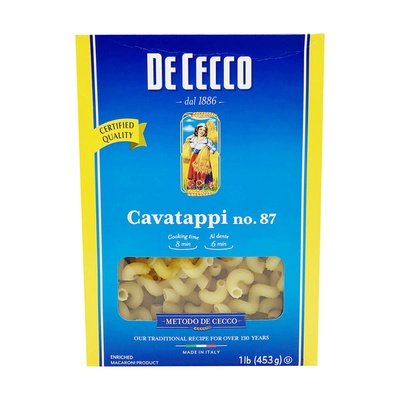 Dececco Cavatappi 12/16 OZ [UNFI #64779]