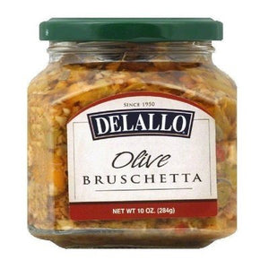 Delallo Olive Bruschetta 6/10 OZ [UNFI #64760]
