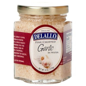 Delallo Fine Chopped Garlic 6/24 Oz [UNFI #85714]