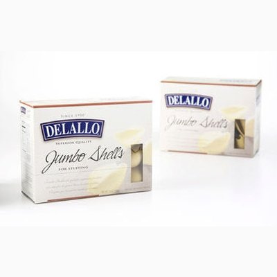 Delallo Jmbo Shells Psta 12/12 OZ [UNFI #89088]