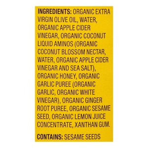 Bragg Drsg Sesame Ginger 6/12 OZ [UNFI #57212]