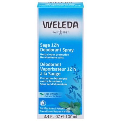 Weleda Sage Deodorant 3.4 OZ [UNFI #57247] T