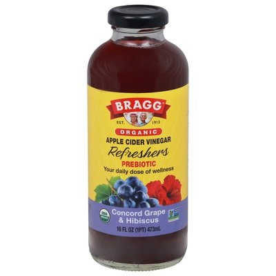 OG2 Bragg ACV Conord Grape, Hibiscus Refreshers 12/16 OZ [UNFI #73265]