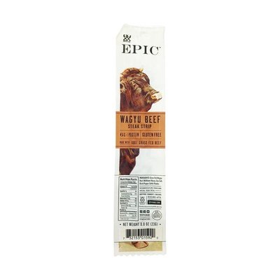 Epic Wagyu Beef Steak Strip 20/.8 OZ [UNFI #35214]