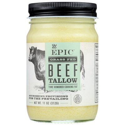 Epic Grass Fed Beef Tallow 6/11 OZ [UNFI #49895]