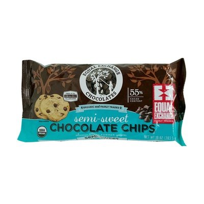 OG2 Equal Exchange Semi-sweet Choc Chips 12/10 OZ [UNFI #67569]