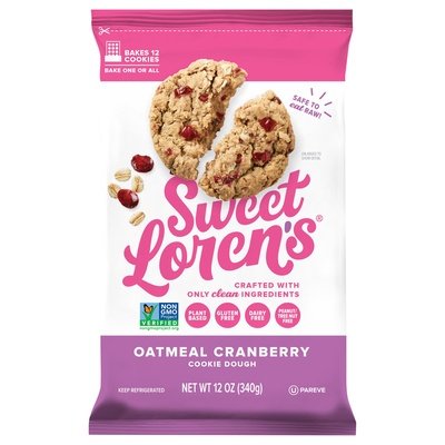 Sweet Loren`S Oatmeal, Cranberry 6/12 OZ [UNFI #12100]