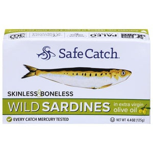 Safe Sardns/Wld In Evoo 12/4.4 OZ [UNFI #64270]