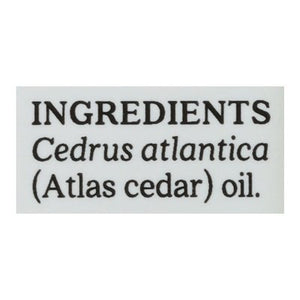 Aura Cacia Atlas Cedarwood Essential Oil .5 oz [UNFI #05626] T