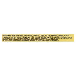 Mezz Ital Mx Giardiniera 6/16 OZ [UNFI #63102]