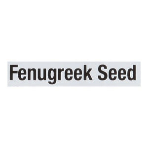 OG2 Frontier Fenugreek Seed Whole 1 LB [UNFI #28329]