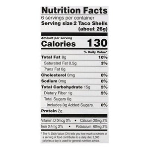 OG3 Grdn Eat Taco Shlls Blue 12/5.5 OZ [UNFI #35829]
